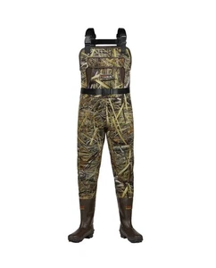 HISEA Women Neoprene Chest Waders 400G Insulated Bootfoot Fishing Hunting Waders - Picture 1 of 24