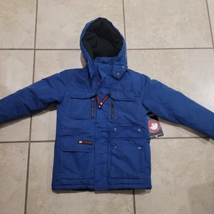 Canada Boy Small S (8) Parka Jacke Weather Gear Northern Night Blue - Bild 1 von 4