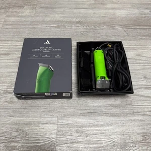 Cortapelos Andis ProClip AGC Super 2 velocidades + 4 guías hoja desmontable perro mascota verde - Imagen 1 de 6