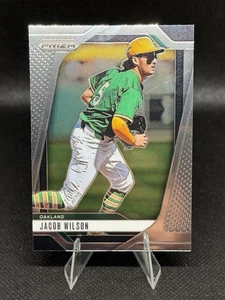 Tarjeta de radiocontrol de novato Panini Prizm #90 Jacob Wilson Oakland Athletics 2025 - Imagen 1 de 2