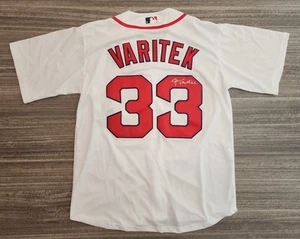 Jason Varitek Signed Boston Red Sox Jersey MLB The Captain LEGEND RAD - Picture 1 of 4
