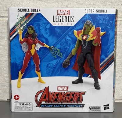 Marvel Legends Skrull Queen & Super-Skrull 6" Figuras de Acción Paquete de 2 Vengadores Nuevo Foto 1 de 2