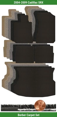 Juego de alfombrillas bereber personalizadas Lloyd para Cadillac SRX 2004-2009 (5 piezas) #3N7 Foto 1 de 4