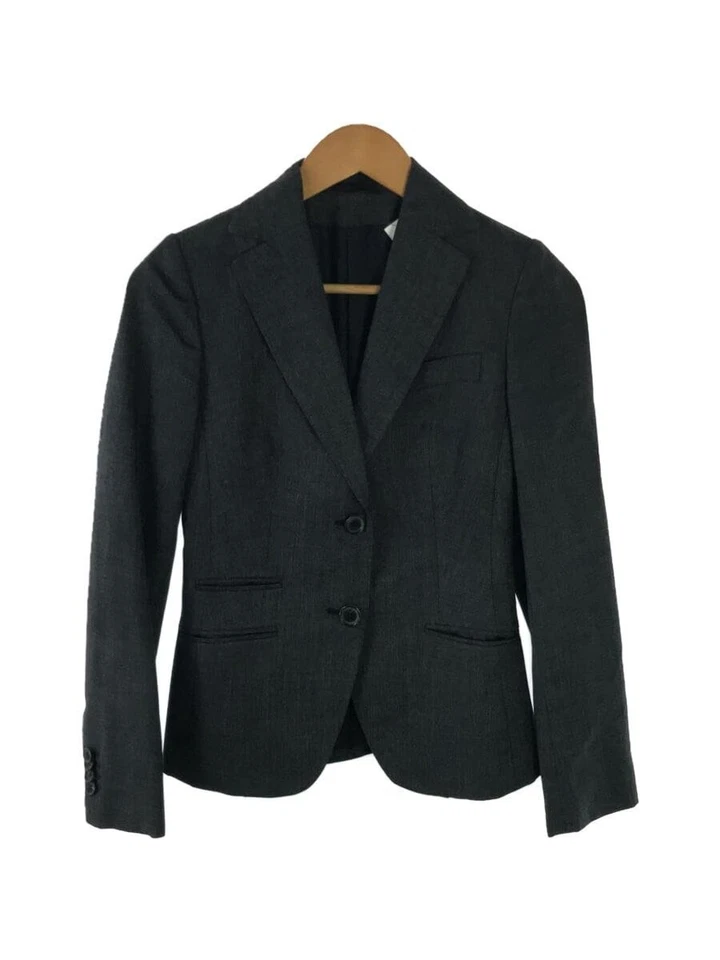 [USED] Kiton Tailored jacket Cashmere FROM JAPAN Size 38 Gray Excellent Condtion - Image 1 of 4