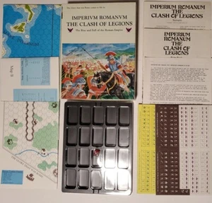 West End Games 1979 - Imperium Romanum - The Clash of Legions UNPUNCHED W Errata - Picture 1 of 24