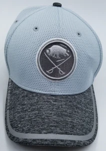 Buffalo Sabres NHL Hockey Blue/Gray New Era 39Thirty Baseball Hat Cap Men's M/L - Picture 1 of 15