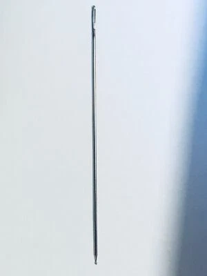 Ago Tessitore Punta a Sfera Aghi 7,4 CM -hergestellt IN Germania Webnnadel - Immagine 1 di 3