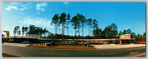 Postcard Granger Motel Gold House Restaurant Jacksonville 9" X3.5" Oversize LC1 - Imagen 1 de 2