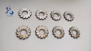 INVOLUTENZAHNRADFRÄSER M0.3 HSS Set 8tlg UdSSR Modulfräser Satz - Bild 1 von 3