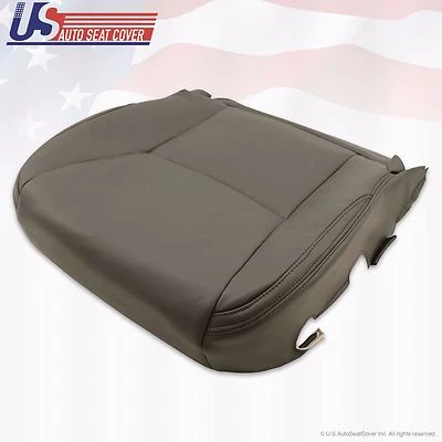 Cubierta de asiento de cuero de repuesto para parte inferior del conductor gris oscuro Fit 2005 2006 Lexus GX470 Foto 1 de 4