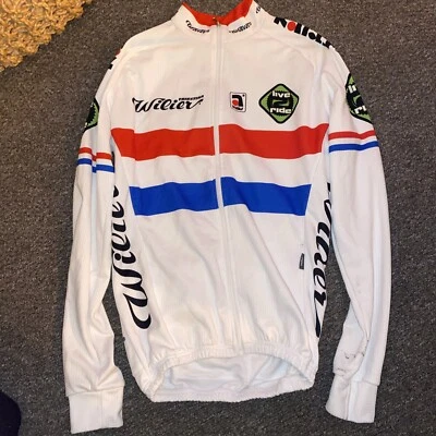 2012 Wilier Live2Ride National Championship long sleeve cycling jersey, Size XS - Image 1 of 2