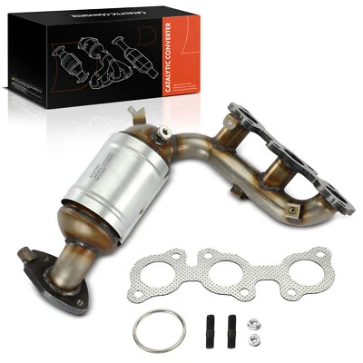 Convertidor catalítico con colector de escape para Toyota Sienna 2004-2007 3,3 L trasero Foto 1 de 4