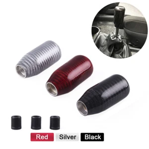 Perno de cambio JDM de fibra de carbono real para Accord Civic Si S2000 Prelude MDX - Imagen 1 de 7