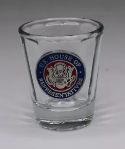 U.S. House Of Representatives Shot Glass Medal Disc Seal Government Agency - Picture 1 of 3