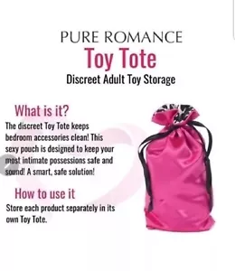 Pure Romance Toy Tote New - Picture 1 of 4