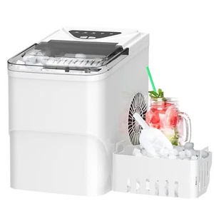 2L Portable Ice Maker Machine, Self-Cleaning Ice Cube Maker Countertop for Home - Picture 1 of 8