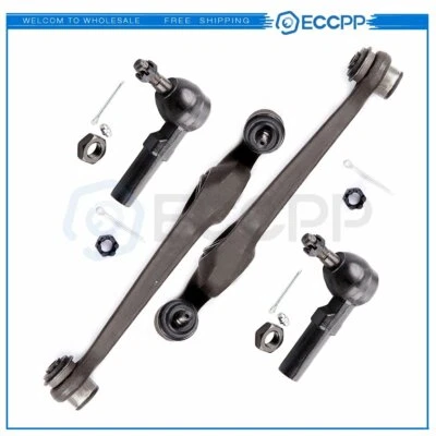 1991-2002 Fits Saturn SL1 SL2 4Pcs Front Lower Control Arms Outer Tie Rods Part - Imagem 1 de 4