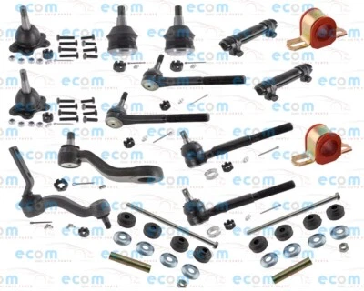 Rótulas delanteras 2x2 para 88-91 GMC Sierra C2500 SLE barras de amarre extremos brazo Pitman Foto 1 de 4