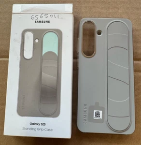 Custodia Standing Grip Ufficiale Originale Samsung Galaxy S25 Grigio EF-GS931CJEGWW - Foto 1 di 2