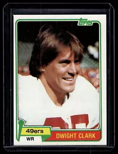 1981 Topps Dwight Clark #422 San Francisco 49ers - Picture 1 of 4