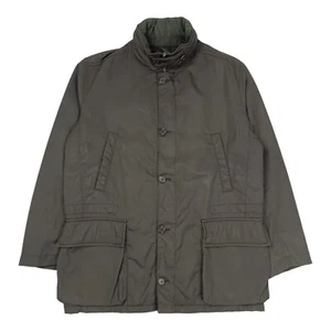 Vintage Burberry Jacket Padded Coat Hunter Outdoors Size Medium M - Picture 1 of 5