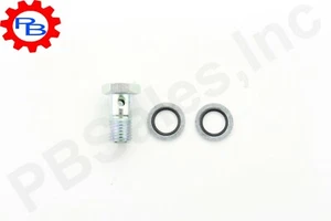 M12X1.50X24 Banjo Bolt With 2 Seals for Dodge Cummins Replaces # 3903035/3963983 - Bild 1 von 5