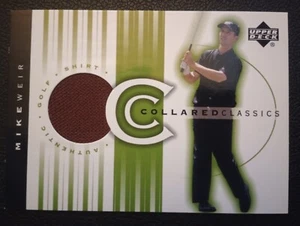 2003 Upper Deck Mike Weir RELIC - Picture 1 of 2