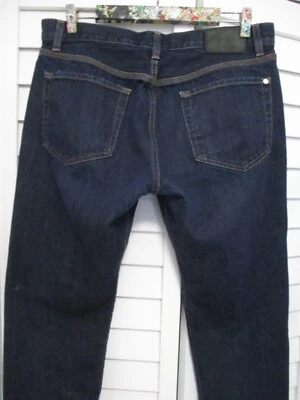 Baldwin Henley slim selvedge selvage denim straight leg jeans 36 26 - Image 1 of 4