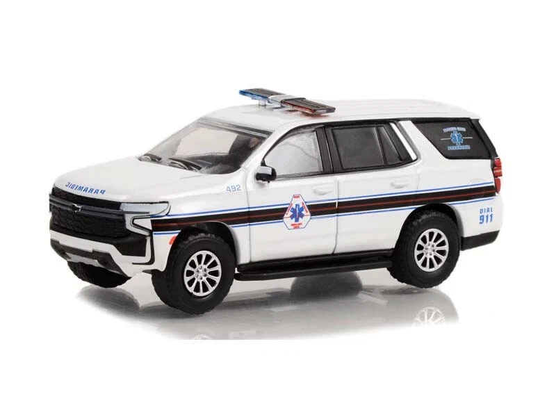 GreenLight 2021 Chevrolet Tahoe First Responders Ambulance CorpsParamedic