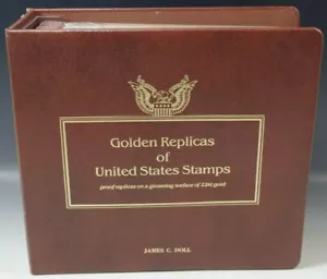 41 REPLICHE D'ORO FRANCOBOLLI EMISSIONI 25 GENNAIO 1985/GEN 23 1986 SET 1 GIORNO COPERTINA ORO 22K - Foto 1 di 11