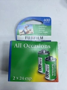 Fujifilm Superia X-TRA ISO 400 35mm Film 2-24 Exposures Expired 06/2009 - Picture 1 of 6