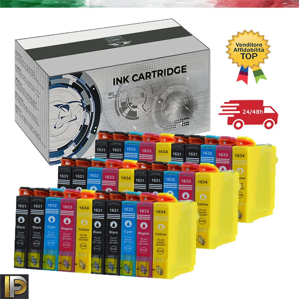 30 Cartucce compatibili stampante epson 16 XL WF 2510 2530 2630 workforce - Immagine 1 di 1