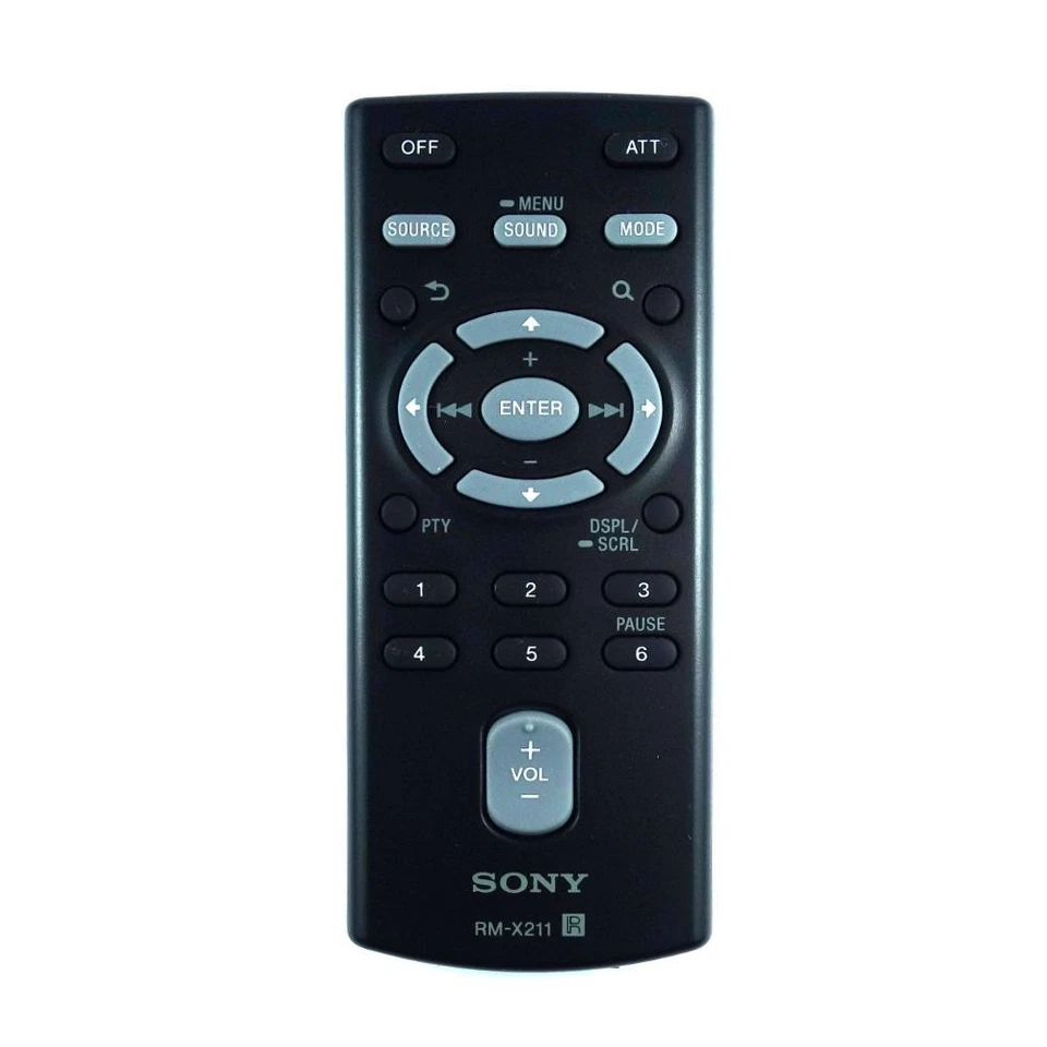 Genuine Sony CDX-DAB500U/ CDX-DAB700U/ CDX-GS500R Car Stereo Remote Control - Image 1 of 1