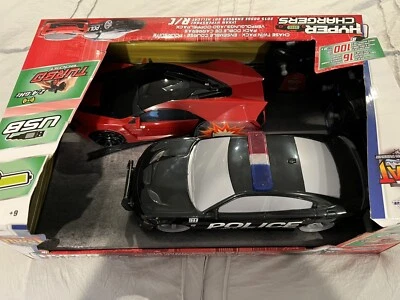 Hyperchargers Heat Chase Lykan Hypersport & Dodge Charger Remote Control Car Toy - Image 1 of 4