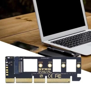 M.2 NVME SSD to pcie 3.0 x4 x8 x16 desktop state adapter drive Neu H4C7 - Photo 1/12