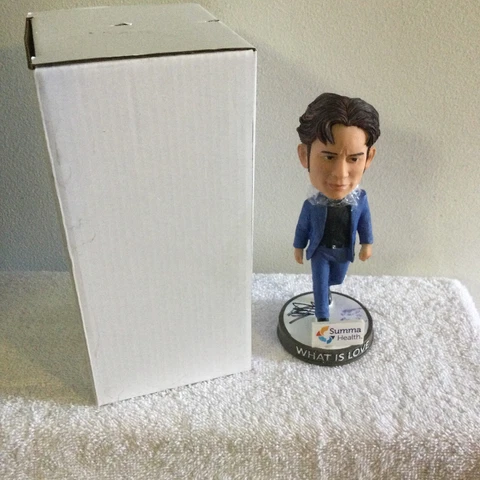 CHRIS KATTAN Akron Rubber Ducks Bobblehead SGA 7/30/22 Autographed! Cover