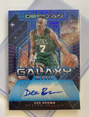 DEE BROWN - AUTO /5 - 2023 Obsidian #GI-DEE - Galaxy Ink - DEEP SEA MOJO /5 - - Image 1 of 4