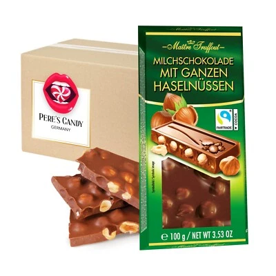 Schokolade Ganze Nuss 10erPack ( 10 x 100g ) - Bild 1 von 3