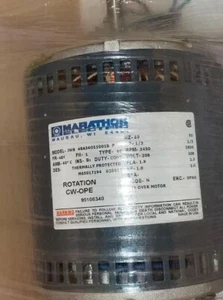 Marathon Motor Evap Lüftermotor 48a34011001B 3/4 PS | 3450 U/min | PH1 | 208V | 60Hz - Bild 1 von 3
