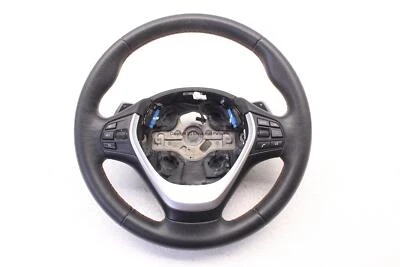 BMW 435i F32 14 15 16 SPORT VOLANTE PALANCAS DE CAMBIO SIN CALEFACCIÓN PUNTADA ROJA Foto 1 de 4