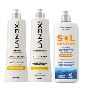 Trihair CocoManga Shampoo 500ml & Conditioner 500ml +Sol de Verão Curl Activator - Picture 1 of 1