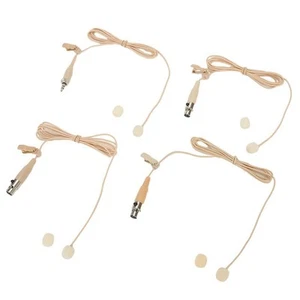 High Quality Microphone Lavalier Lapel Mic 1 Pcs 3-Pin 3.5mm 4-Pin XLR - Picture 1 of 47