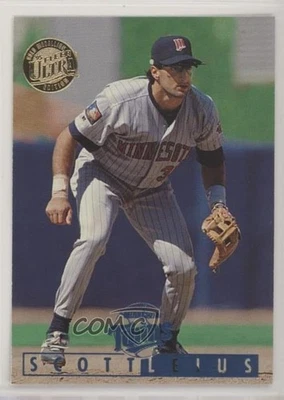 1995 Fleer Ultra Gold Medallion Edition Scott Leius #74 - Image 1 of 2