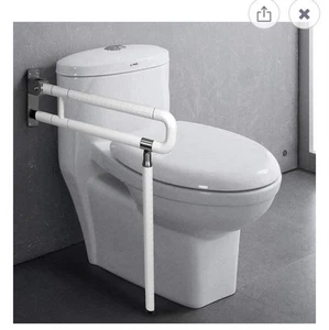 29.7 INCH Foldable Toilet Grab Bar Stainless Steel Grab Bars for Bat... - Picture 1 of 3