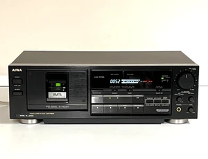Aiwa AD-F800 Stereo Cassette Deck 3 teste registratore a nastro - GIAPPONE - REVISIONATO - Foto 1 di 13