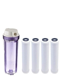 Compatible to FLOW/PURWATT (FH4200WW12-RV) 10" Replacement Filter Housing... - Bild 1 von 1