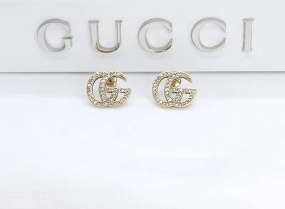 PENDIENTES GUCCI CRISTAL GG - Caja y bolsa antipolvo incluidos Foto 1 de 4