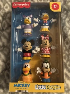 Fisher Price Little People Disney Mickey Mouse & Friends Juego de 6 Piezas (A-247) Nuevo - Imagen 1 de 2