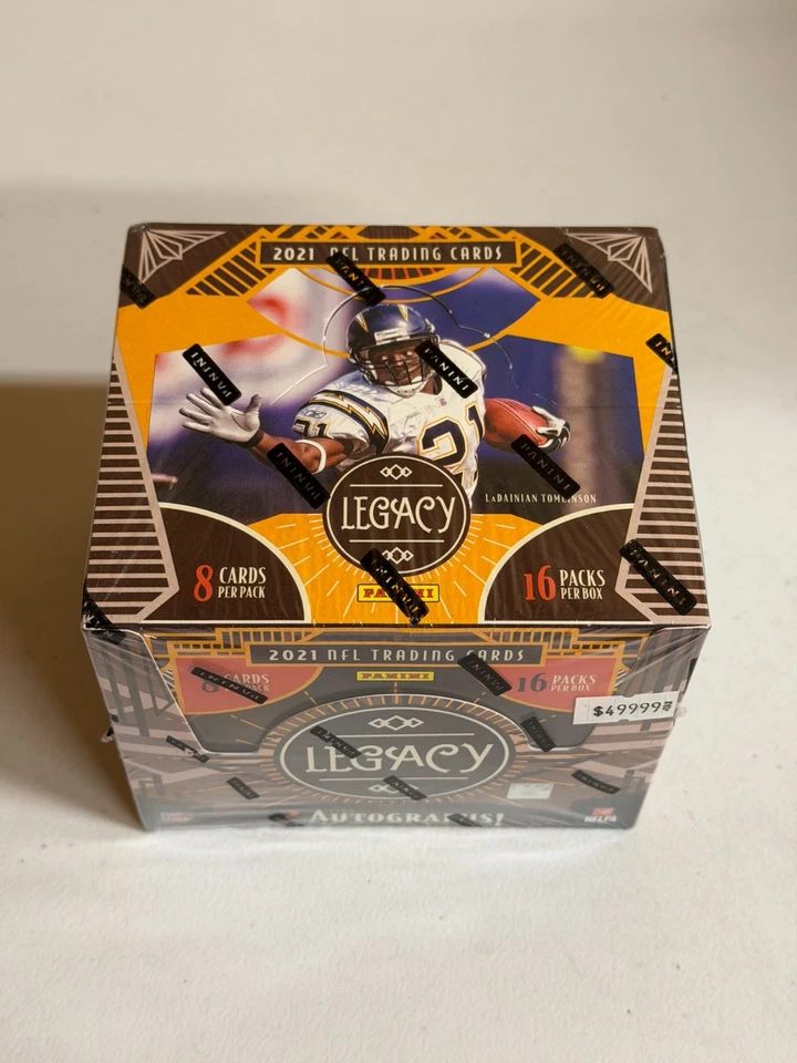 2021 Panini Legacy Football NFL Hobby Box BRAND NEW FACTORY SEALED - Image 1 of 1