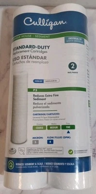 Culligan P5 Standard-Duty Replacement Sediment Cartridge 2 Pack New - Image 1 of 4